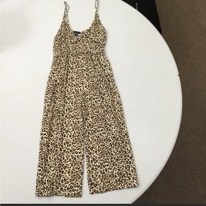 UK2LA Leopard Print Jumpsuit
